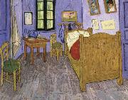 Vincent Van Gogh, the bedroom at arles